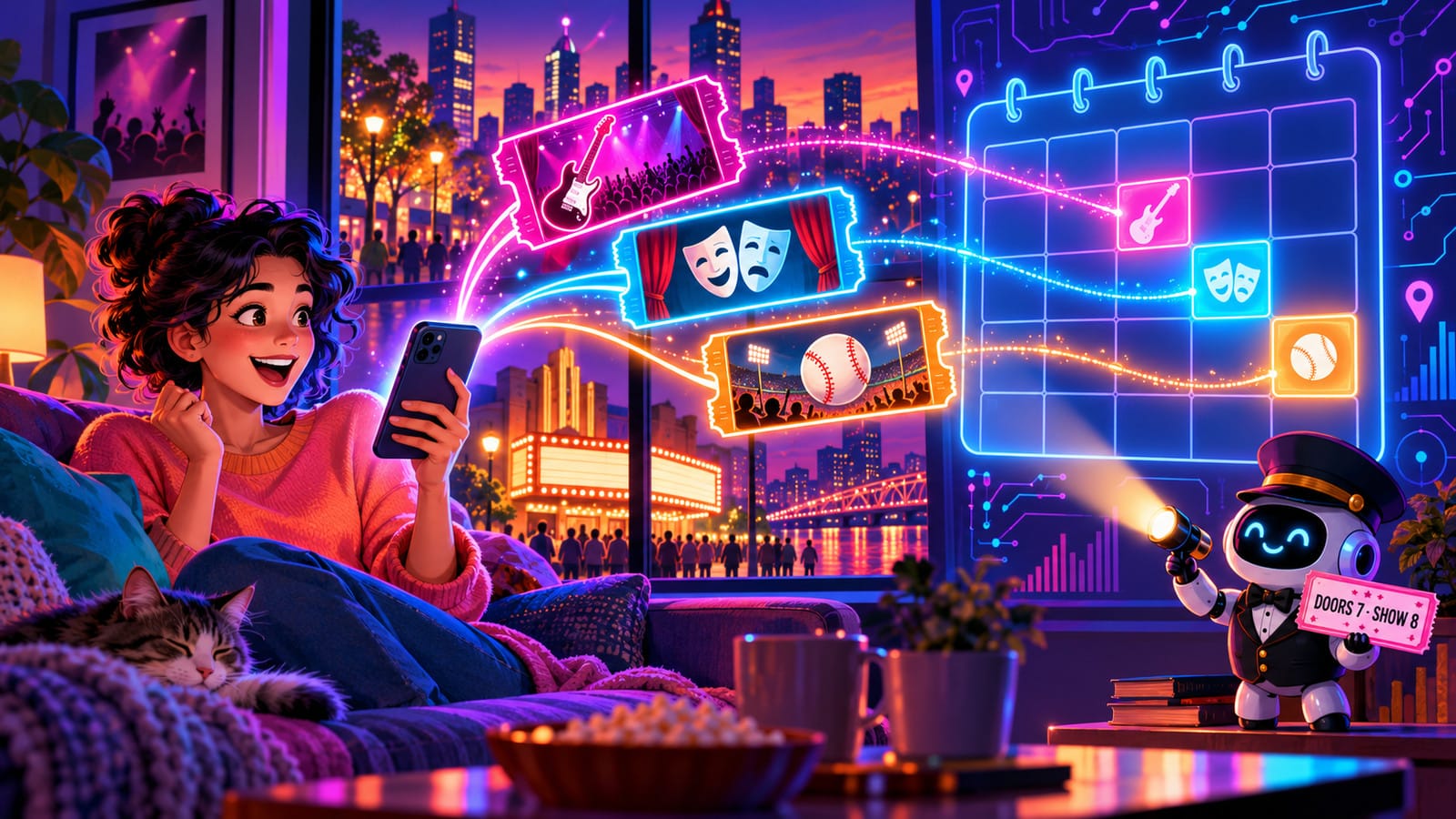 Let AI Find Events Near You and Add Them to Your Calendar (With Ticket Links)