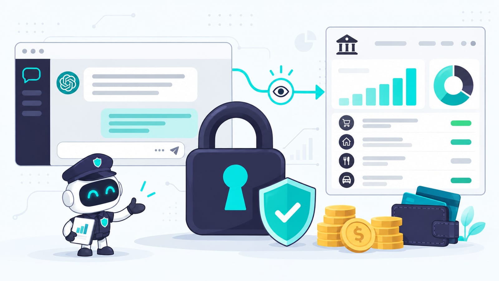 Is It Safe to Connect ChatGPT to Your Bank Account? What It Can See and What to Lock Down First