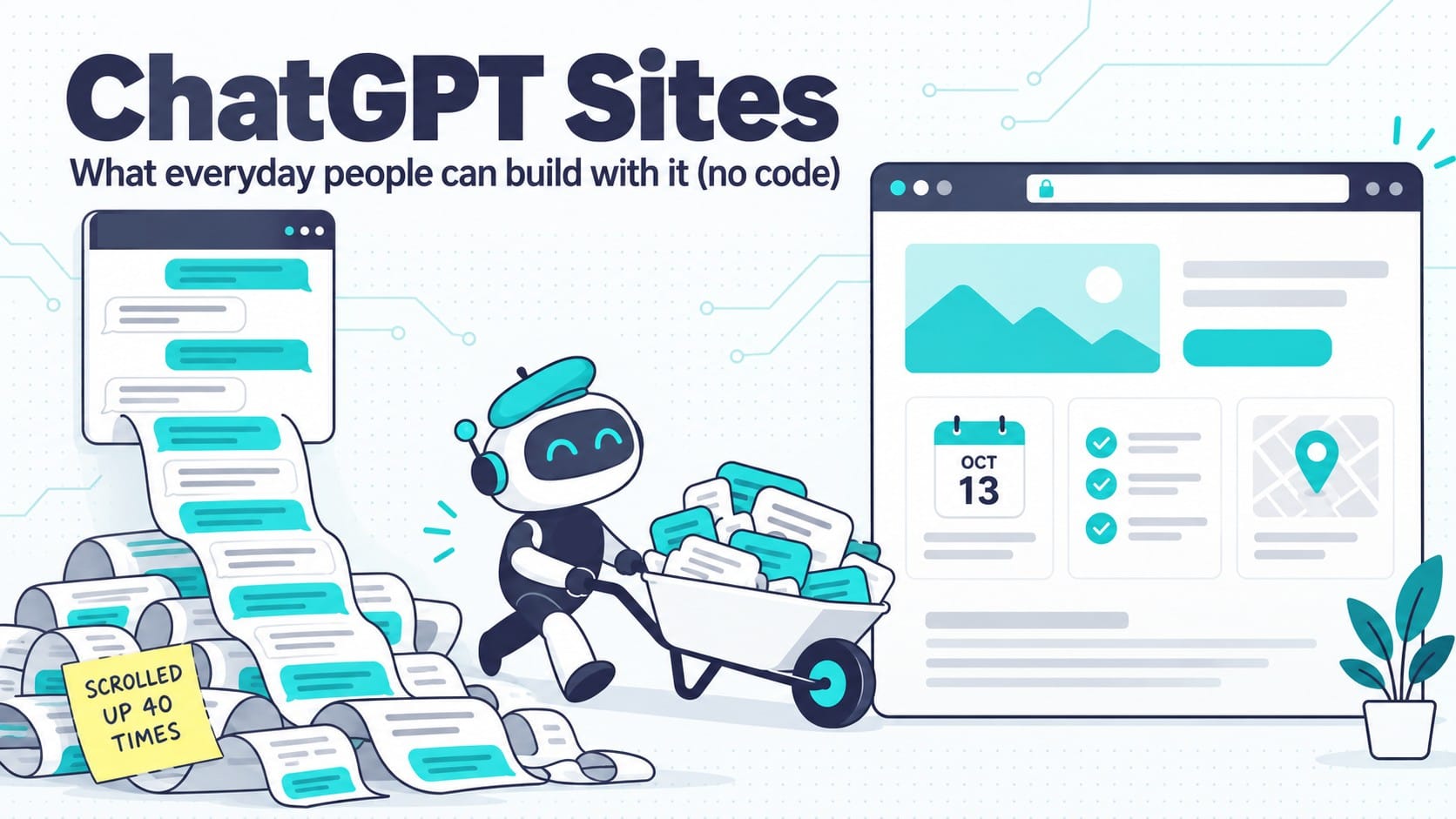 ChatGPT Sites: What Everyday People Can Build With It (No Code)