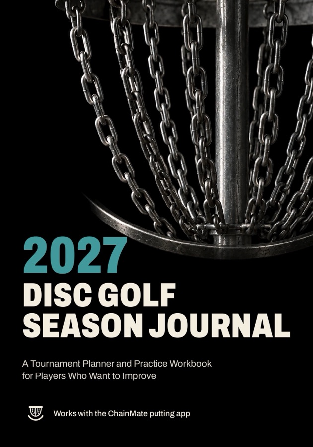 Cover of the 2027 Disc Golf Season Journal